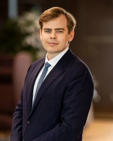 Portrætbillede af Karl Krohn Schaldemose