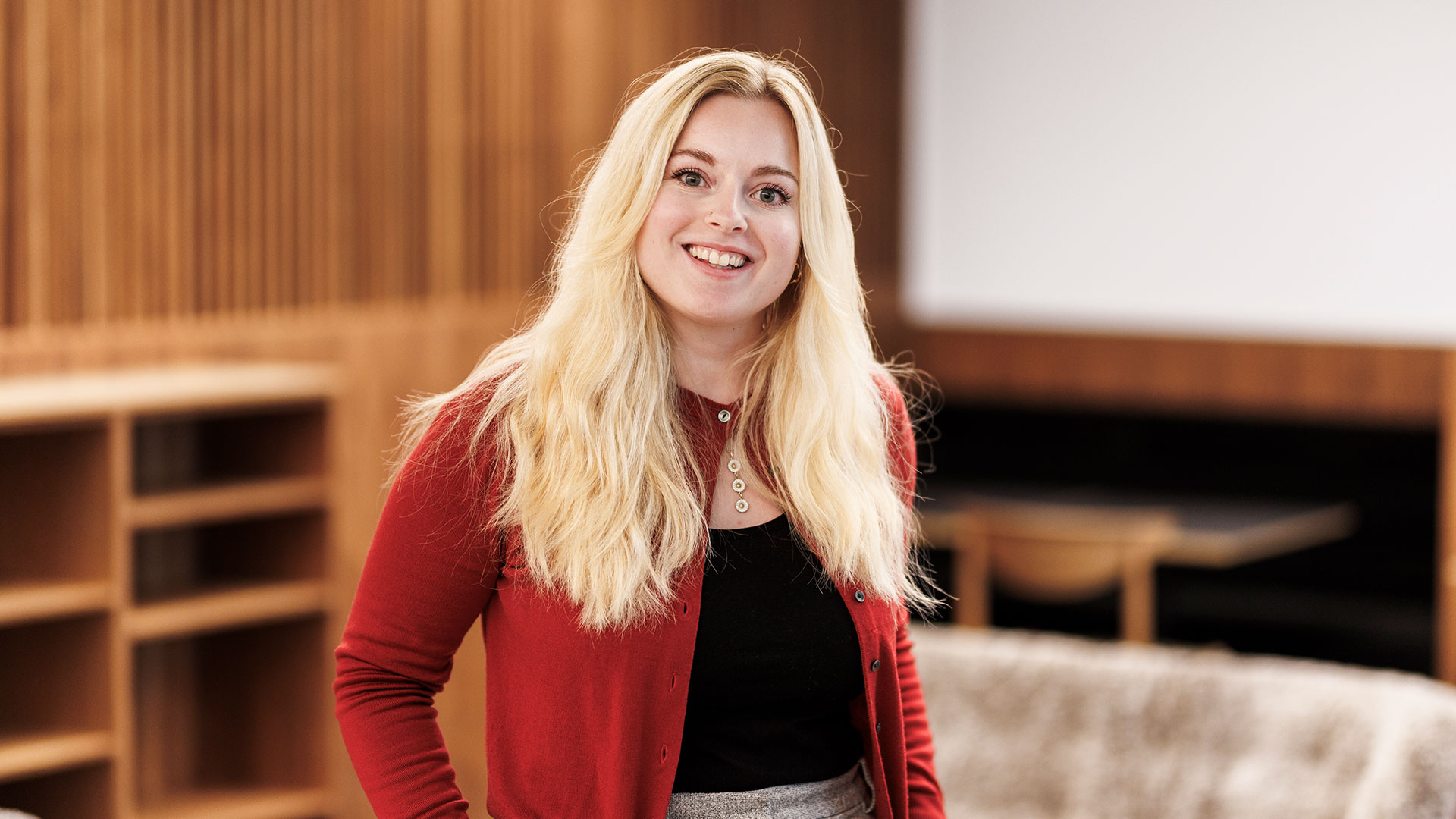 Sofie Hellensberg at Poul Schmith