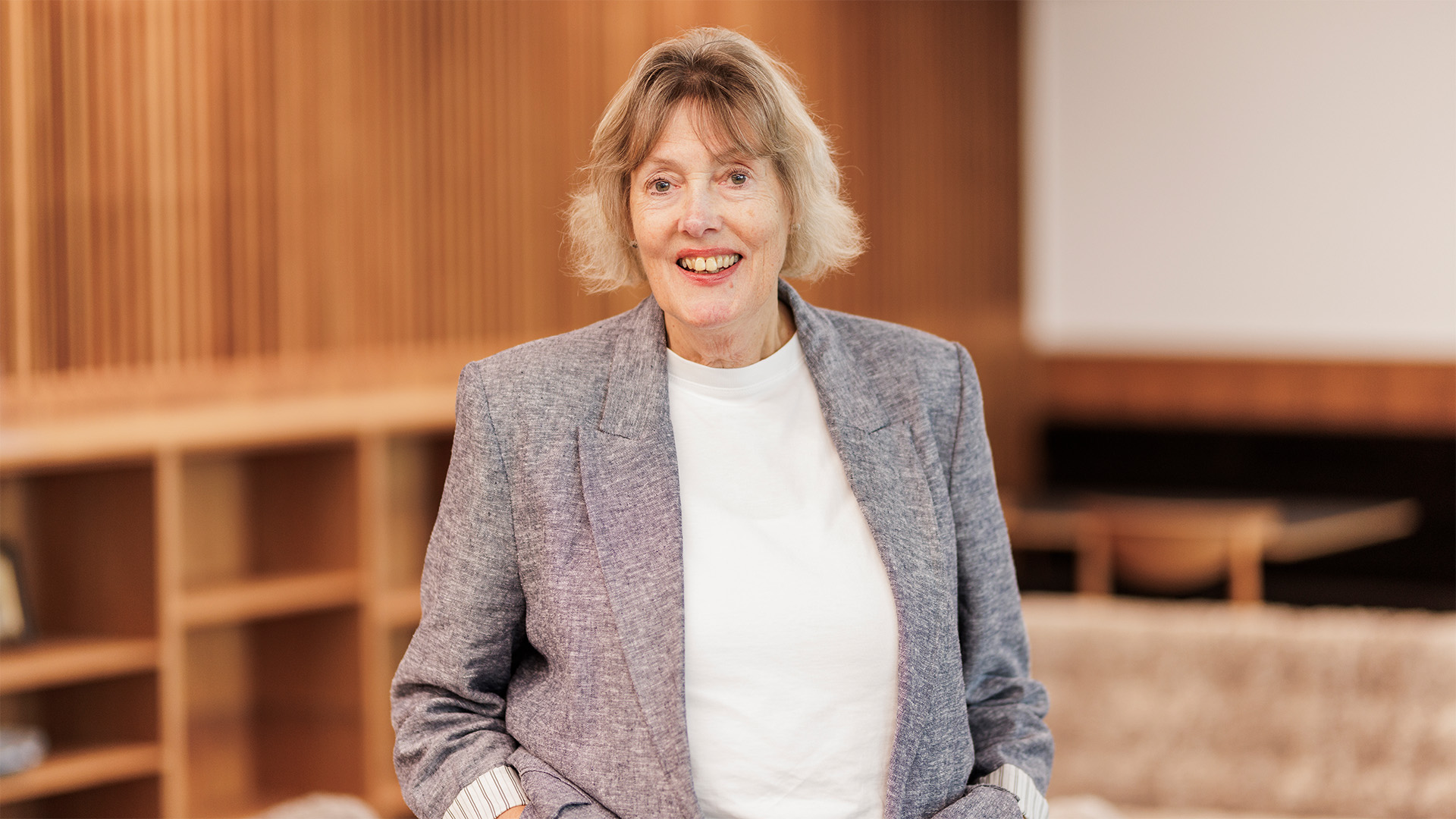 Hanne Bech hos Poul Schmith