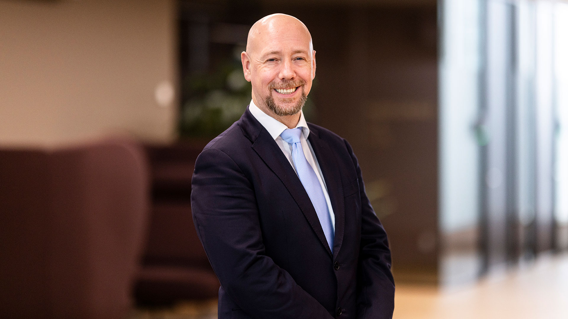 Portrætbillede af  Jógvan Svabo Samuelsen