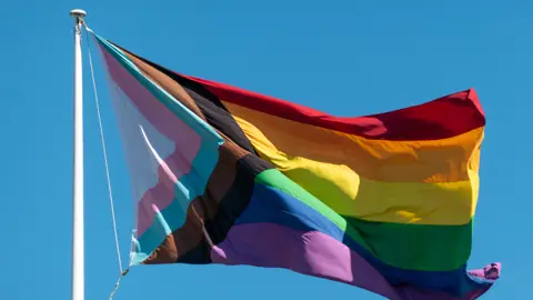 Pride progress flag