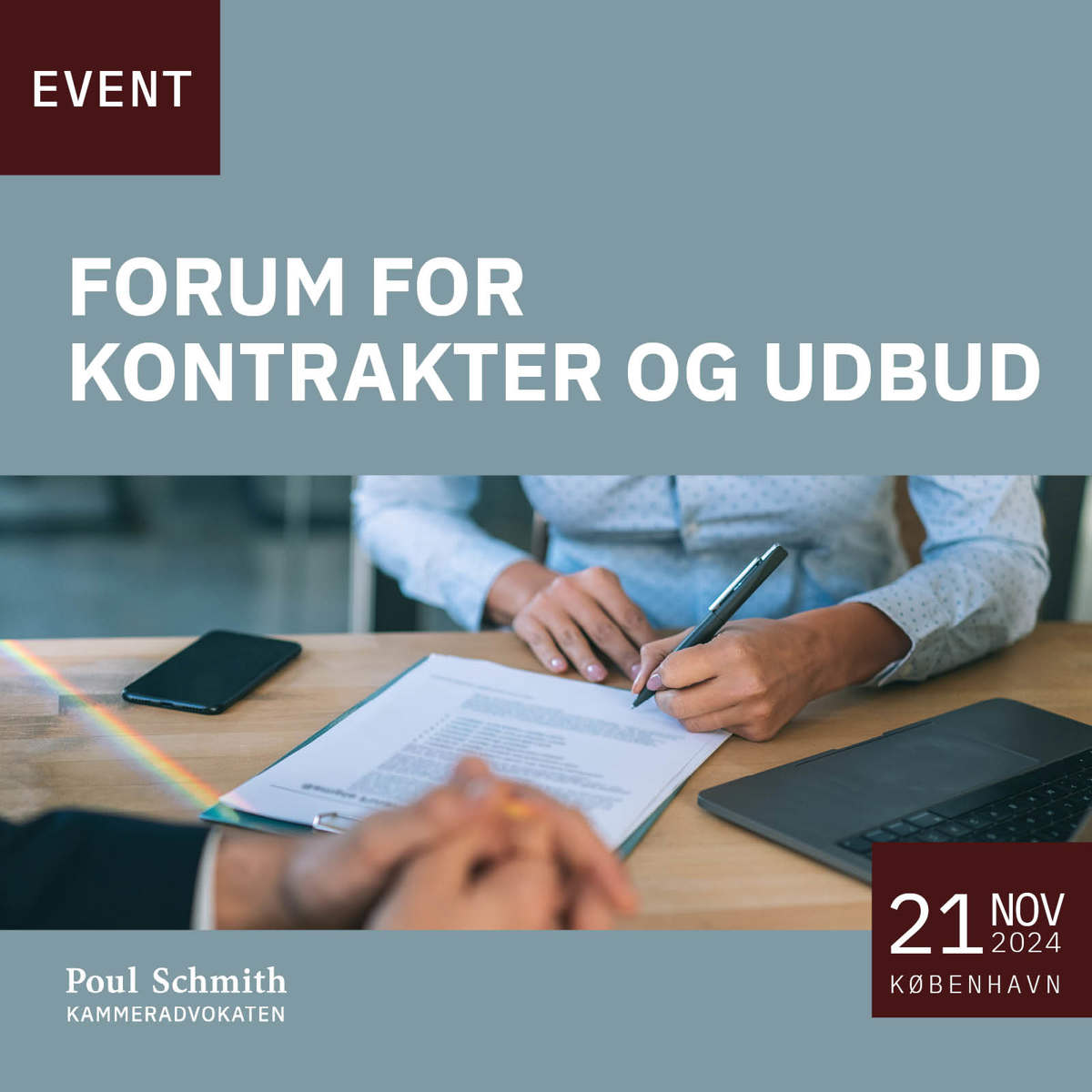 Forum for Kontrakter og Udbud, København | Tilmeld dig her
