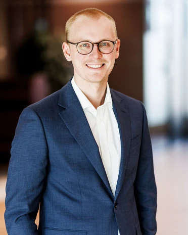 Portrætbillede af  Oskar Forsblom