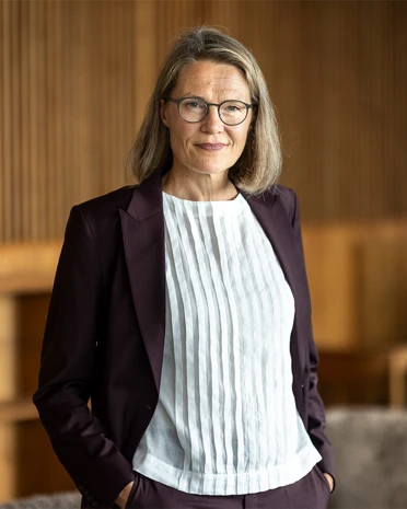 Portrætbillede af Mette Lindskoug