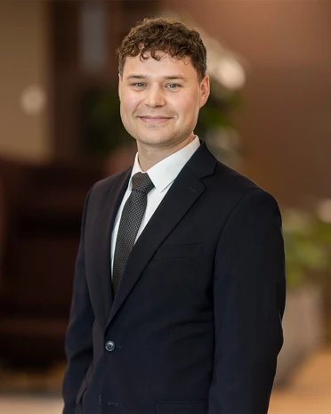 Portrætbillede af Benjamin Hjort