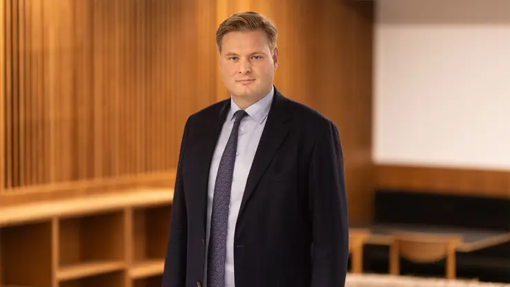 Hans August Becker hos Poul Schmith/Kammeradvokaten