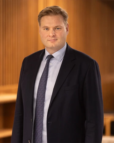 Portrætbillede af Hans August Becker