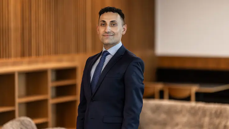 Patrick Shadmani hos Poul Schmith/Kammeradvokaten