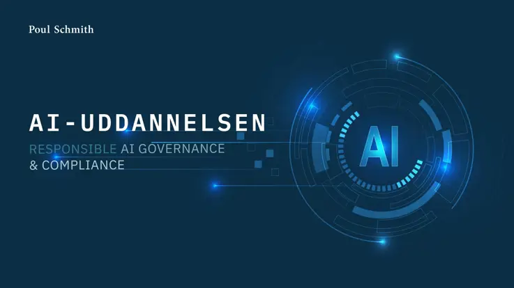 Grafik til AI-uddannelsen Responsible AI Governance and Compliance