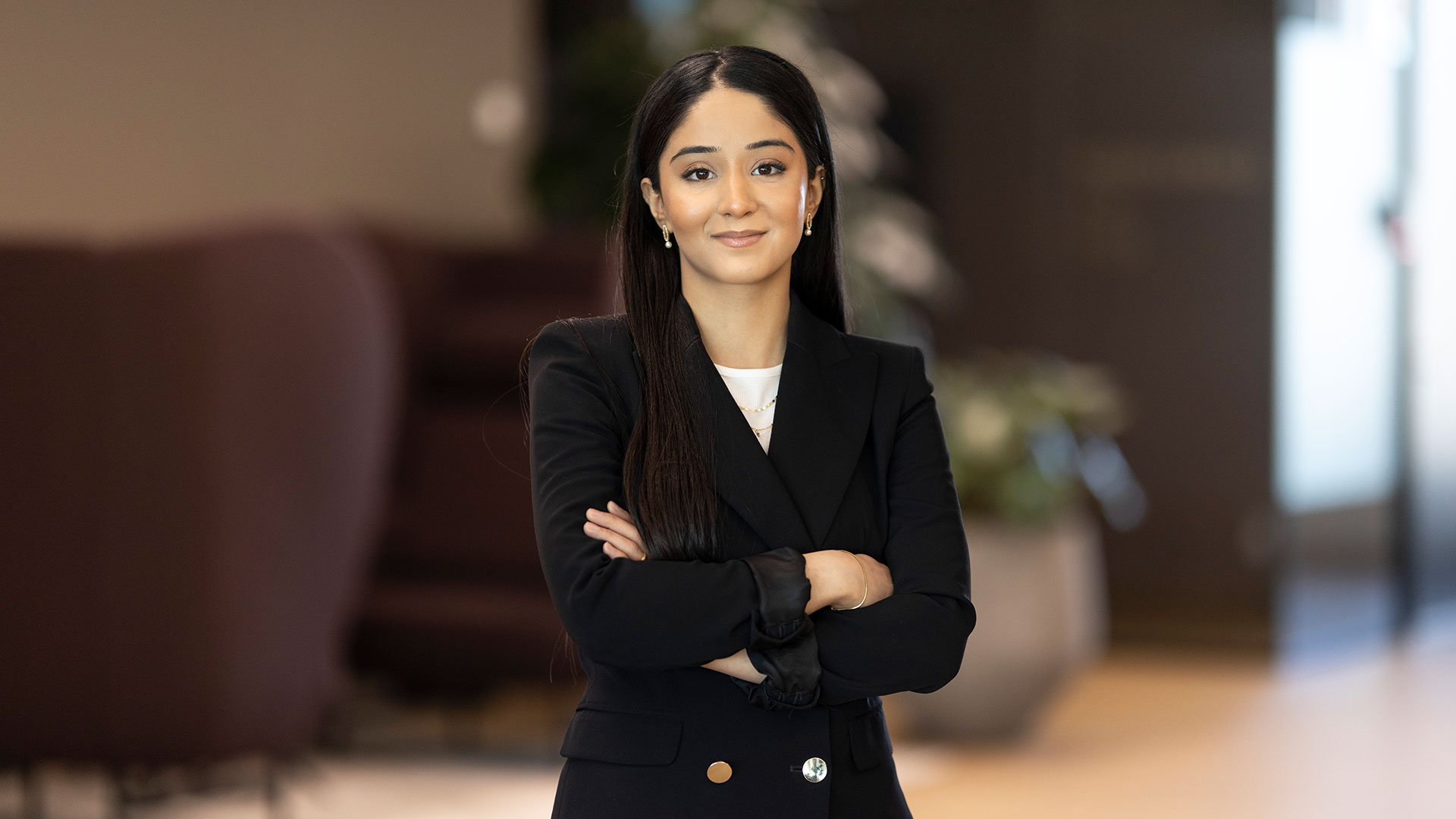 Anam Bashir Khan hos Poul Schmith/Kammeradvokaten